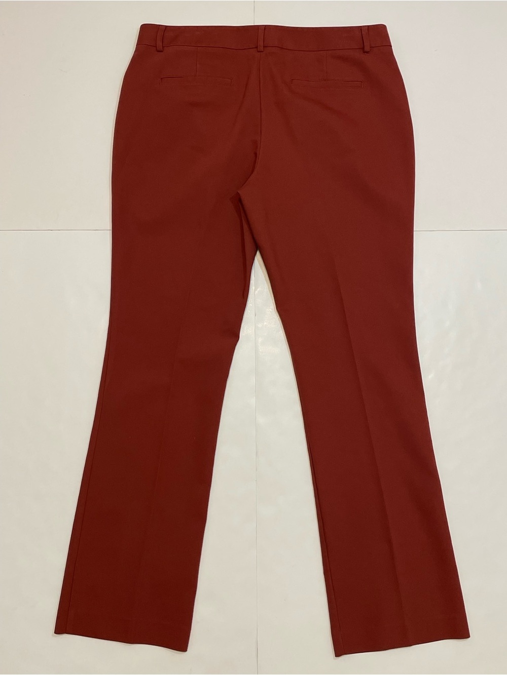 Express Editor Dress Pants Trousers Rust Red Size 12 - Picture 11 of 11